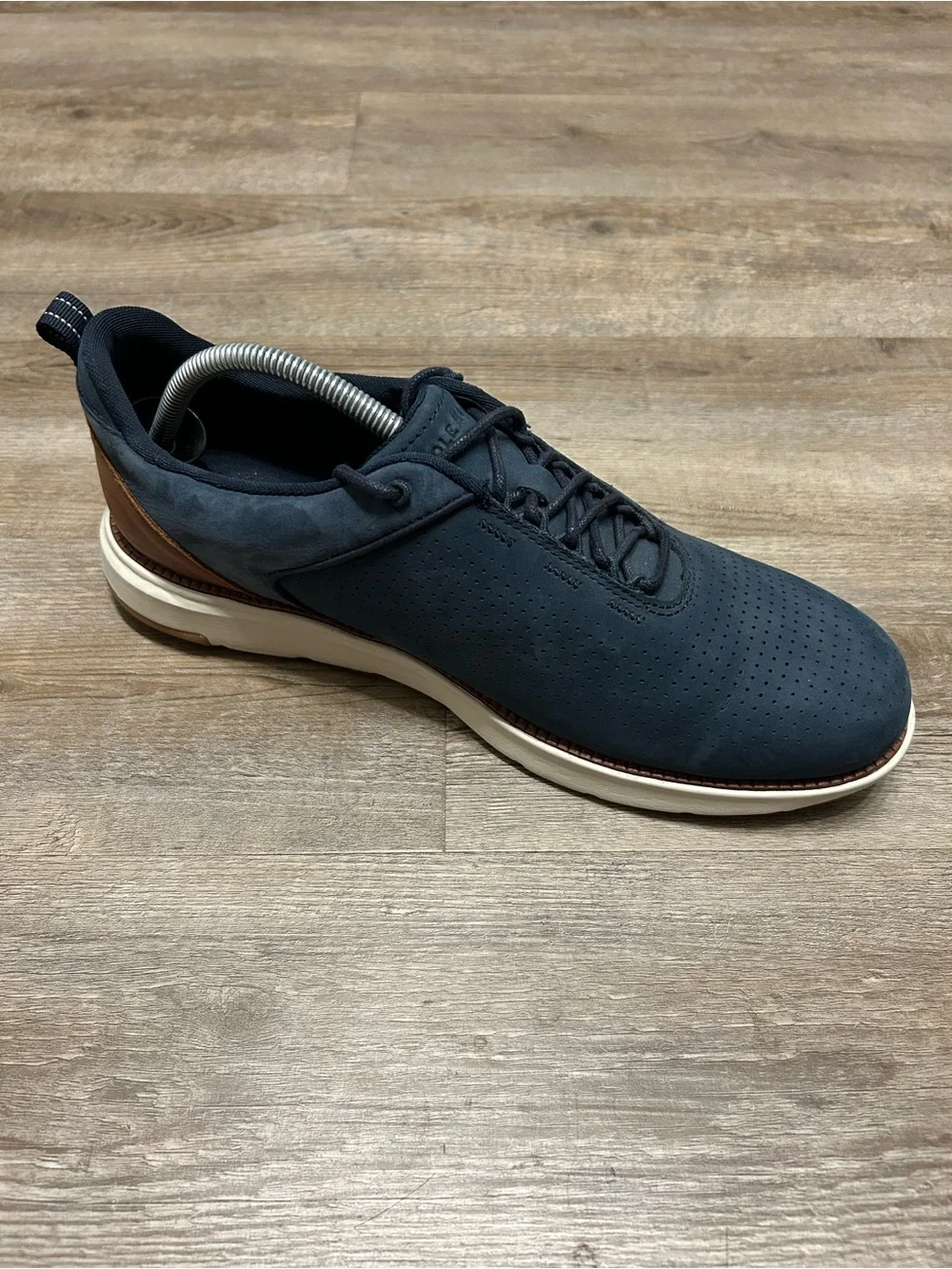Cole Haan Zerogrand 360 Grand Atlantic Navy Perforated Nubuck Leather Sneakers